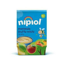 Nipiol Merenda Frutta Gr 200