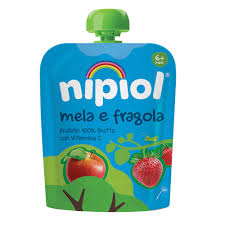 Nipiol Pouches Mela&Fragola Gr 85