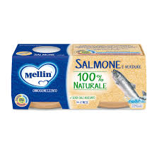 Mellin Omogeneizzati Salmone Gr 80X2