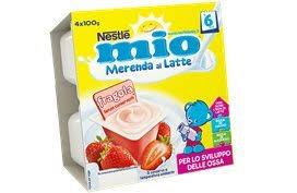 Mio Merenda Fragola X4 Gr 400