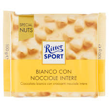 Ritter Tavoletta Nocciola Bianco Gr 100