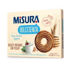 Misura Biscotti Senza Zucchero Gr 400