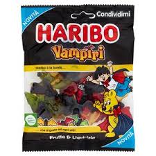 Haribo Caramelle Gommose Vampiri Gr 160