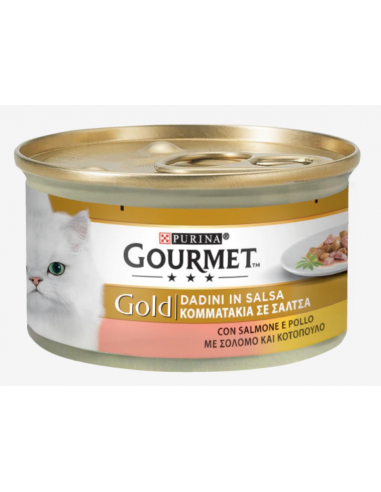 Gourmet Dadini Salmone E Pollo Gr 85