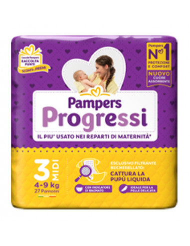 Pampers Progressi Midi Pz 27