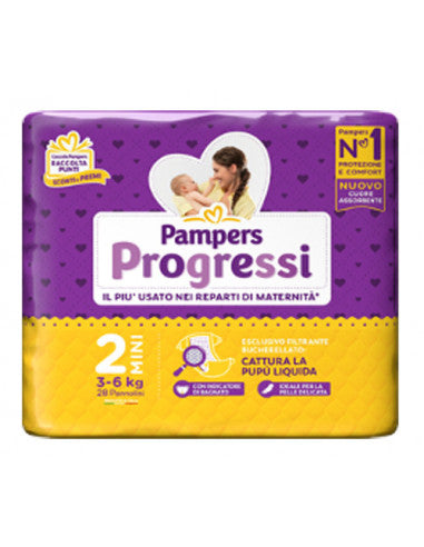 Pampers Progressi Mini Pz 28