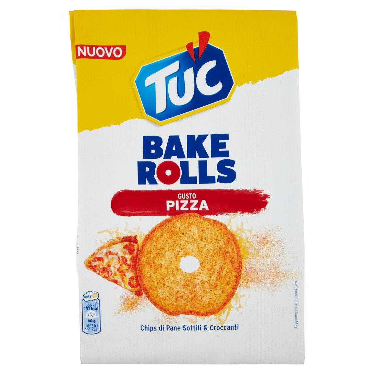 Tuc Bake Rolls Pizza Gr 150