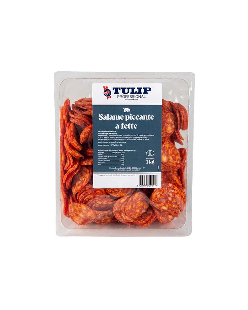 Tulip Salame Piccante Fette Kg 1