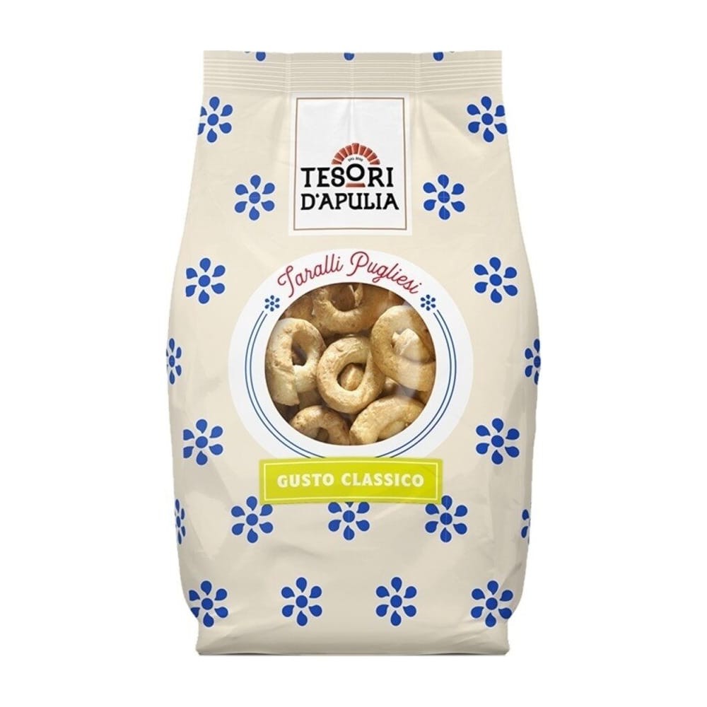 Tesori D'apulia Taralli Pugliesi Classici Gr 300